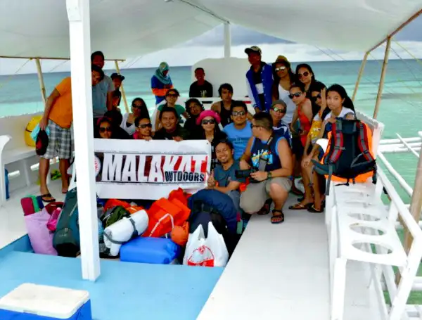 Beacheneering at Kalanggaman Islet, Leyte
